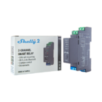 Shelly Pro 2 - IP Smart Relay contatto pulito DIN 2ch. LAN/WiFi/BT. Colore grigio - immagine 5