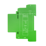 Shelly Pro Dimmer 1PM - IP Smart Dimmer 1ch LAN/WiFi/BT + PM. Colore verde - immagine 3