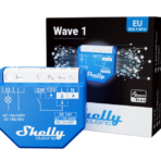 Shelly Qubino Wave 1 - AC/DC + Contatto Pulito. Colore blu - immagine 6