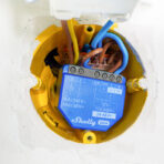 Shelly 1 Gen4 - Smart Relay contatto pulito 16A AC/DC WiFi/BT/Matter/Zigbee. Colore blu - immagine 3