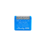 Shelly 1 Mini Gen4 - Smart Relay contatto pulito 8A AC/DC WiFi/BT/Matter/Zigbee. Colore blu - immagine 2