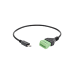 Shelly Terminale Micro USB per 5 sensori cablati - Compatibile con The Pill. Colore nero - immagine 2