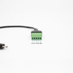 Shelly Terminale Micro USB per 5 sensori cablati - Compatibile con The Pill. Colore nero - immagine 3