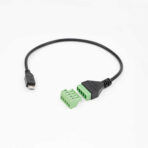 Shelly Terminale Micro USB per 5 sensori cablati - Compatibile con The Pill. Colore nero - immagine 4