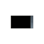 Shelly Wall Display XL Black - Display Digitale Nero XL. Colore nero - immagine 3