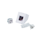 Shelly presa per supporto da tavolo Wall Display bianca - 5A. Colore bianco - immagine 6