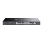Omada Switch Smart con 24 Porte 10/100Mbps + 4 Porte Gigabit e 24 porte PoE+ SL2428P