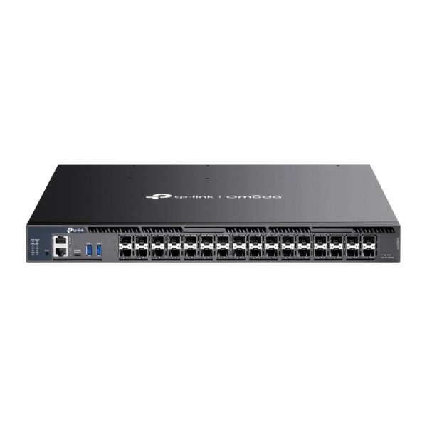 Omada Aggregation Switch Managed L3 Stackable con 26 Porte 10G con 6 Slot 25G SX6632YF