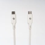 Shelly Cavo USB-C / USB-C 100 W Bianco - 5 metri - immagine 2