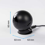 Shelly Camera Nera - Telecamera smart Full HD da interno, audio bidirezionale - 3 mesi di Shelly Cloud inclusi - immagine 3