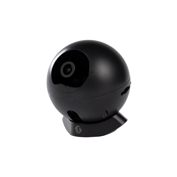 Shelly Camera Nera - Telecamera smart Full HD da interno, audio bidirezionale - 3 mesi di Shelly Cloud inclusi