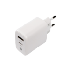 Shelly GaN Charger 65 W Bianco - Alimentatore USB-C da rete, tecnologia GaN