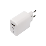 Shelly GaN Charger 65 W Bianco - Alimentatore USB-C da rete, tecnologia GaN