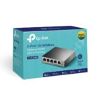 Switch unmanaged 5 porte 10/100 Mbps (4 PoE+ 67 W) - immagine 5