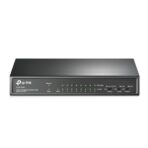 Switch unmanaged 9 porte 10/100 Mbps (8 PoE+ 65 W)
