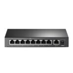 Switch unmanaged 9 porte 10/100 Mbps (8 PoE+ 65 W) - immagine 3