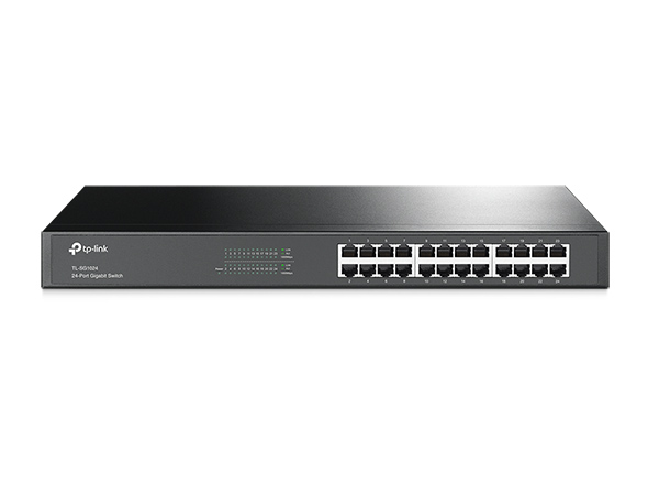 TL-SG1024-1 Switch unmanaged 24 porte Gigabit, rack 19 pollici - immagine 1