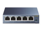 Switch unmanaged 5 porte Gigabit, case metallico