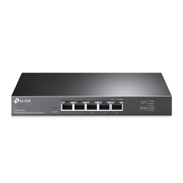 Switch Multi-Giga unmanaged 5 porte 100/1000/2500 Mbps