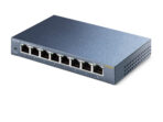 Switch unmanaged 8 porte Gigabit, case metallico - immagine 4
