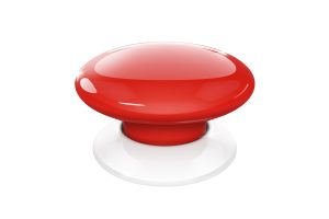 Fibaro The Button rosso Z-Wave