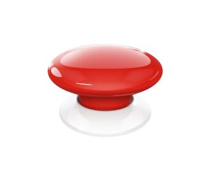 Fibaro The Button rosso Z-Wave