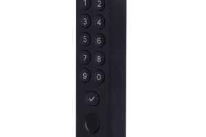 Tastierino biometrico Tedee Keypad PRO nero con PIN e impronta digitale