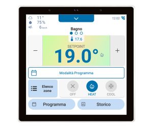 Habbii LCD4 pannello touch 4" Wi-Fi per Fibaro e Yubii