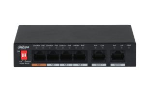 Switch PoE 6 porte (4 PoE 60 W)