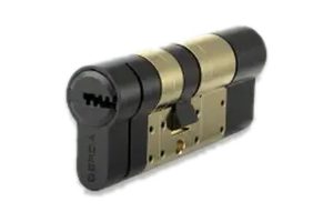 Cilindro modulare GERDA EXXO SMART 31-62/31-62 mm nero per Tedee PRO