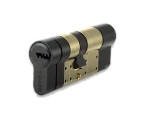 Cilindro modulare GERDA EXXO SMART 31-62/31-62 mm nero per Tedee PRO