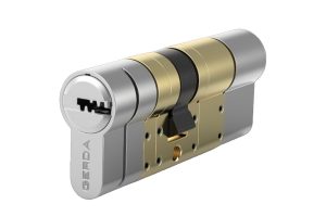Cilindro modulare GERDA EXXO SMART 31-62/31-62 mm nichel per Tedee PRO e GO2