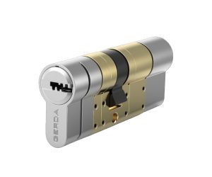 Cilindro modulare GERDA EXXO SMART 31-62/31-62 mm nichel per Tedee PRO e GO2