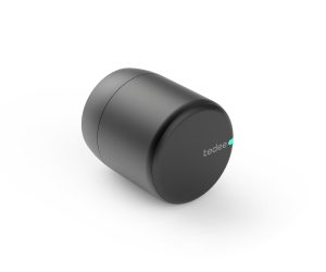 Serratura smart Tedee PRO nera per cilindro europeo