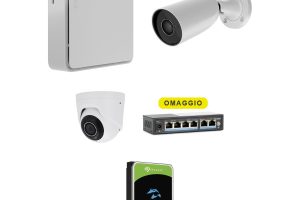 Promo Ajax Videosorveglianza - NVR 8ch + BulletCam + TurretCam