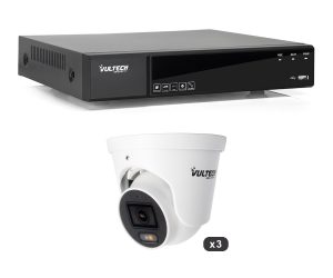 Kit videosorveglianza NVR 8ch + 3 Dome IP 6MP ECO
