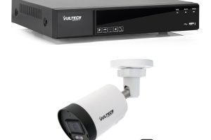Kit videosorveglianza NVR 8ch + 3 Bullet IP 4MP LITE AI-ISP