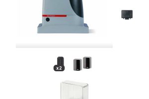 Kit Nice Run 1200 HS per cancelli scorrevoli fino a 1200 kg